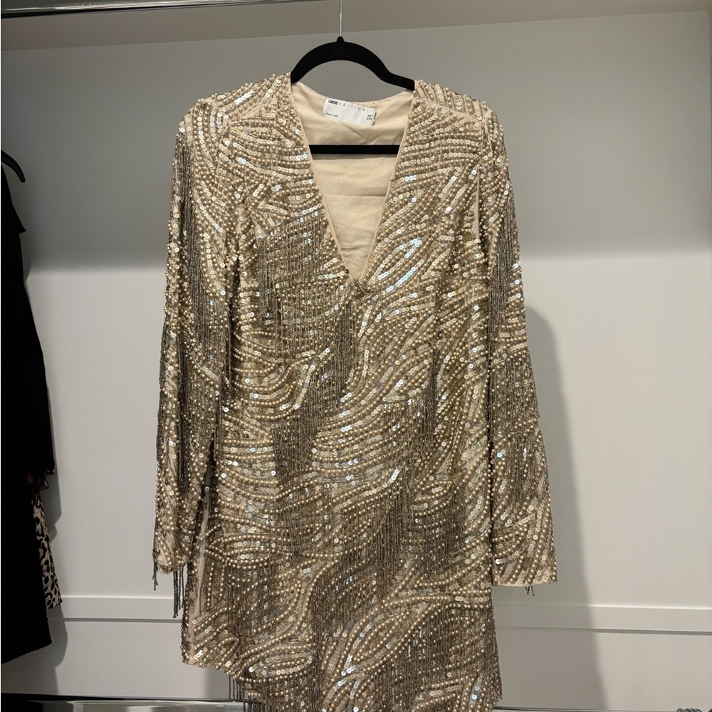 ASOS edition sequin / beaded dress